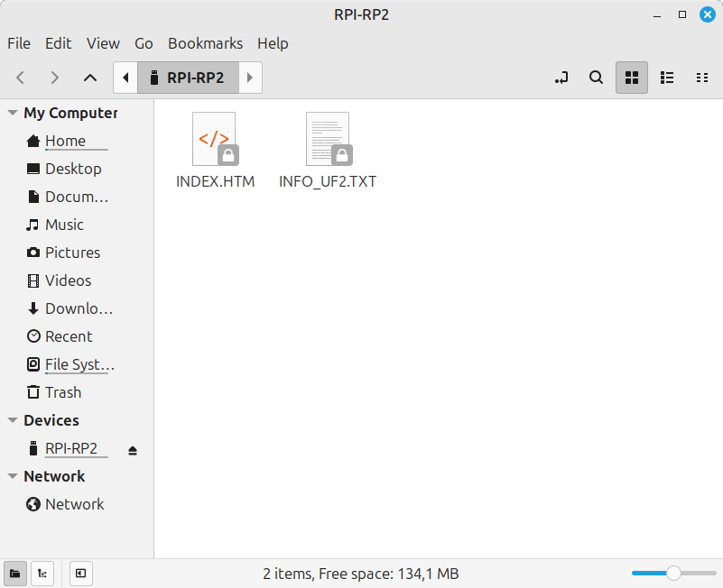 A new storage appears